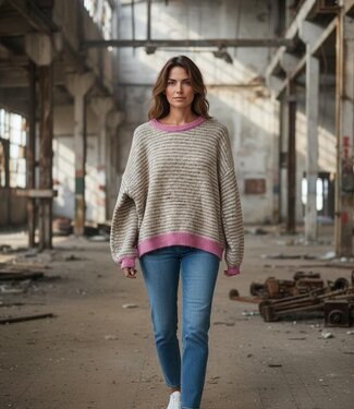 NINA PULL PINK BEIGE