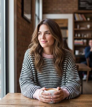 NINA PULL PINK BROWN