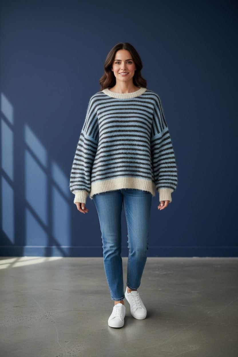 NINA PULL YELLOW BLUE