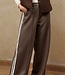 JOY STRIPES PANTS  (Chocolate)