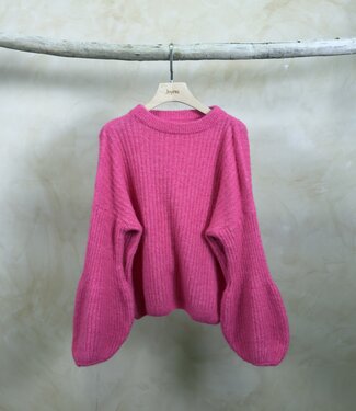 JOY PULLOVER (Fuschia Pink)