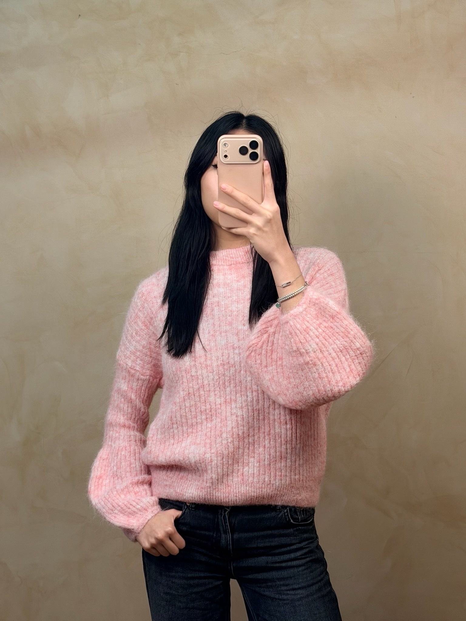 JOY PULLOVER (Light Pink)