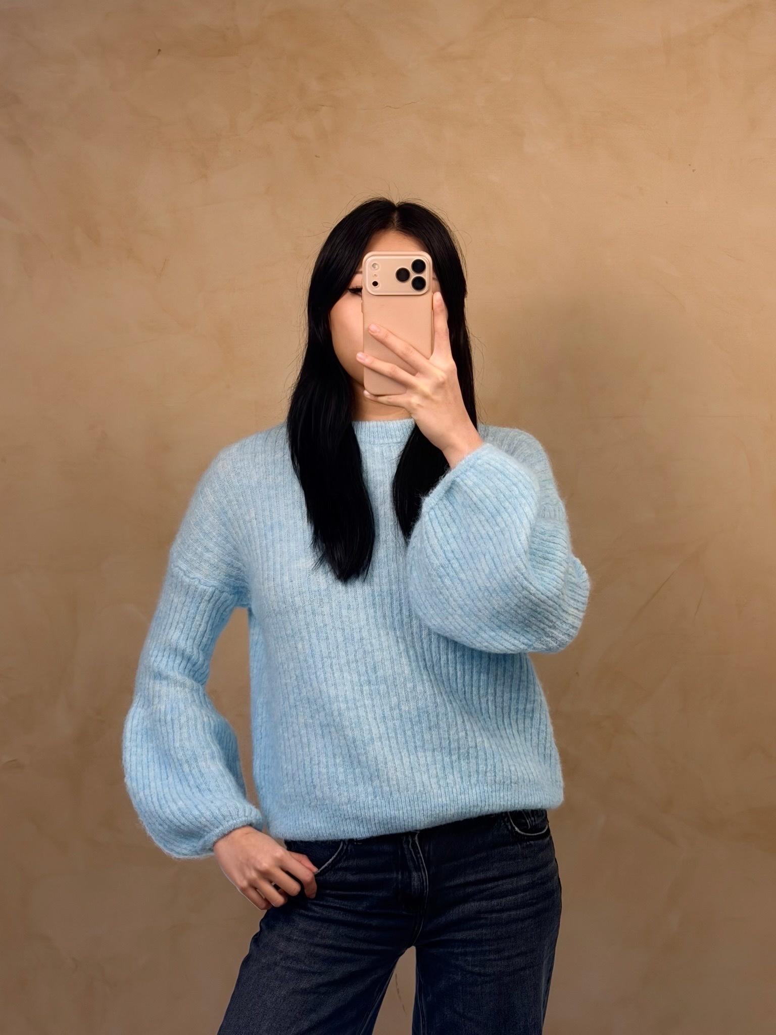 JOY PULLOVER (Light Blue)