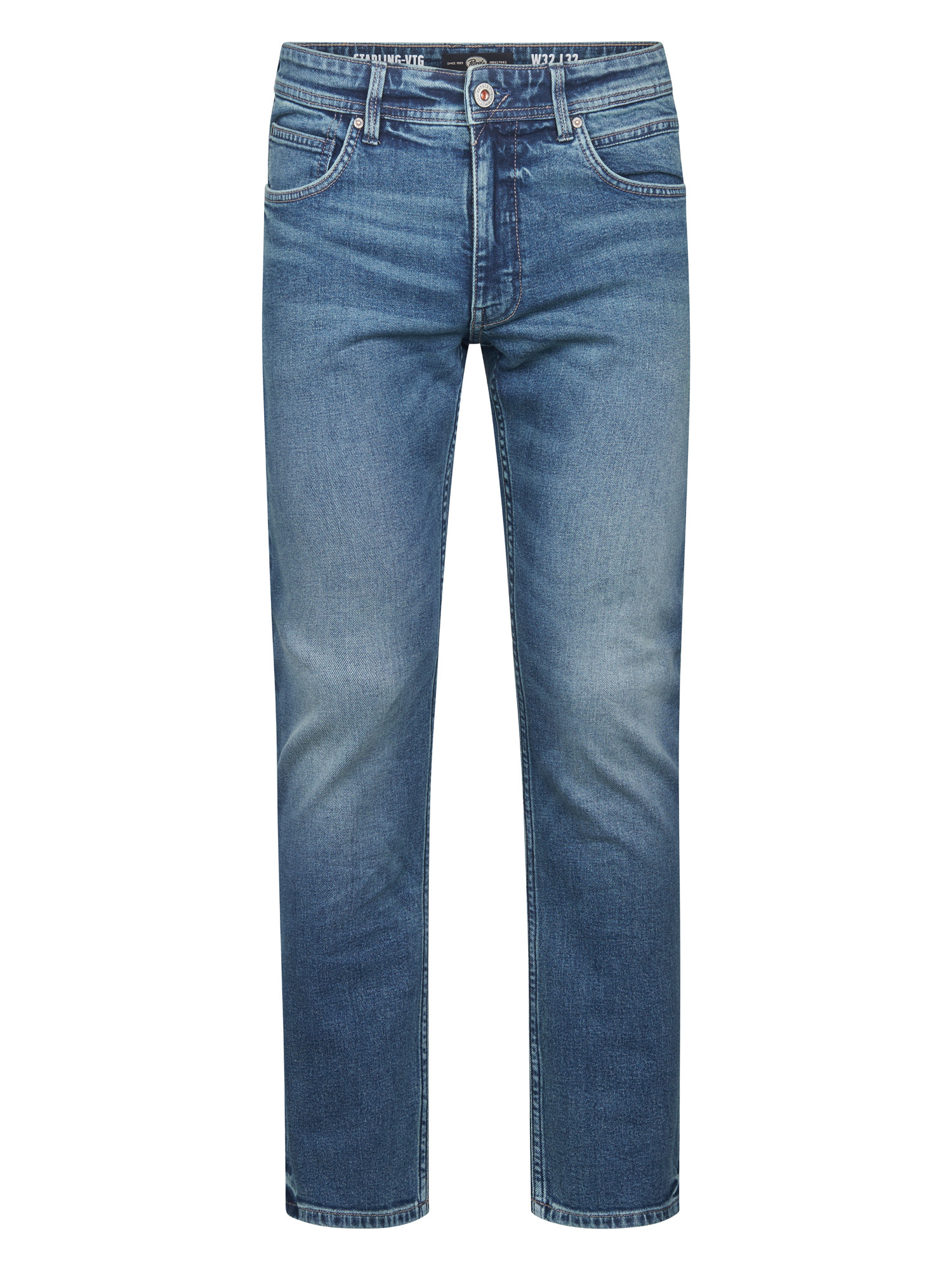 STARLING-VTG Men Denim Straight Fit (5857 Natural Faded)