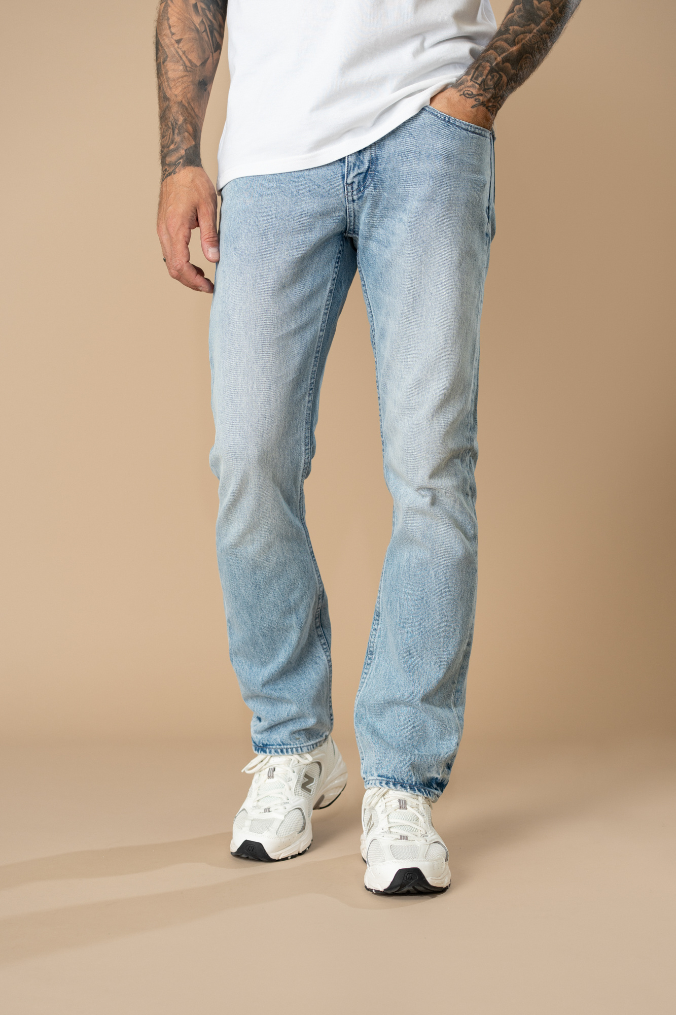STARLING-VTG Men Denim Straight Fit (5869 Spring Indigo)