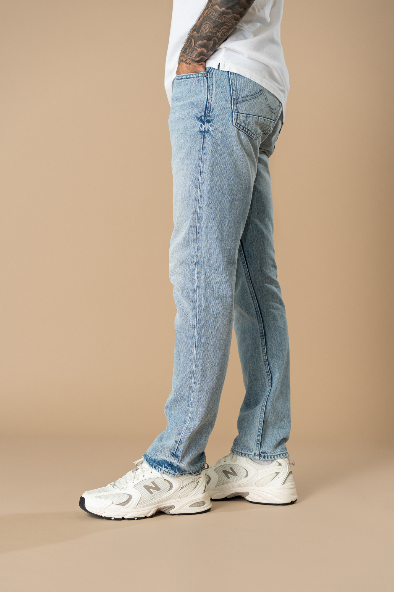 STARLING-VTG Men Denim Straight Fit (5869 Spring Indigo)