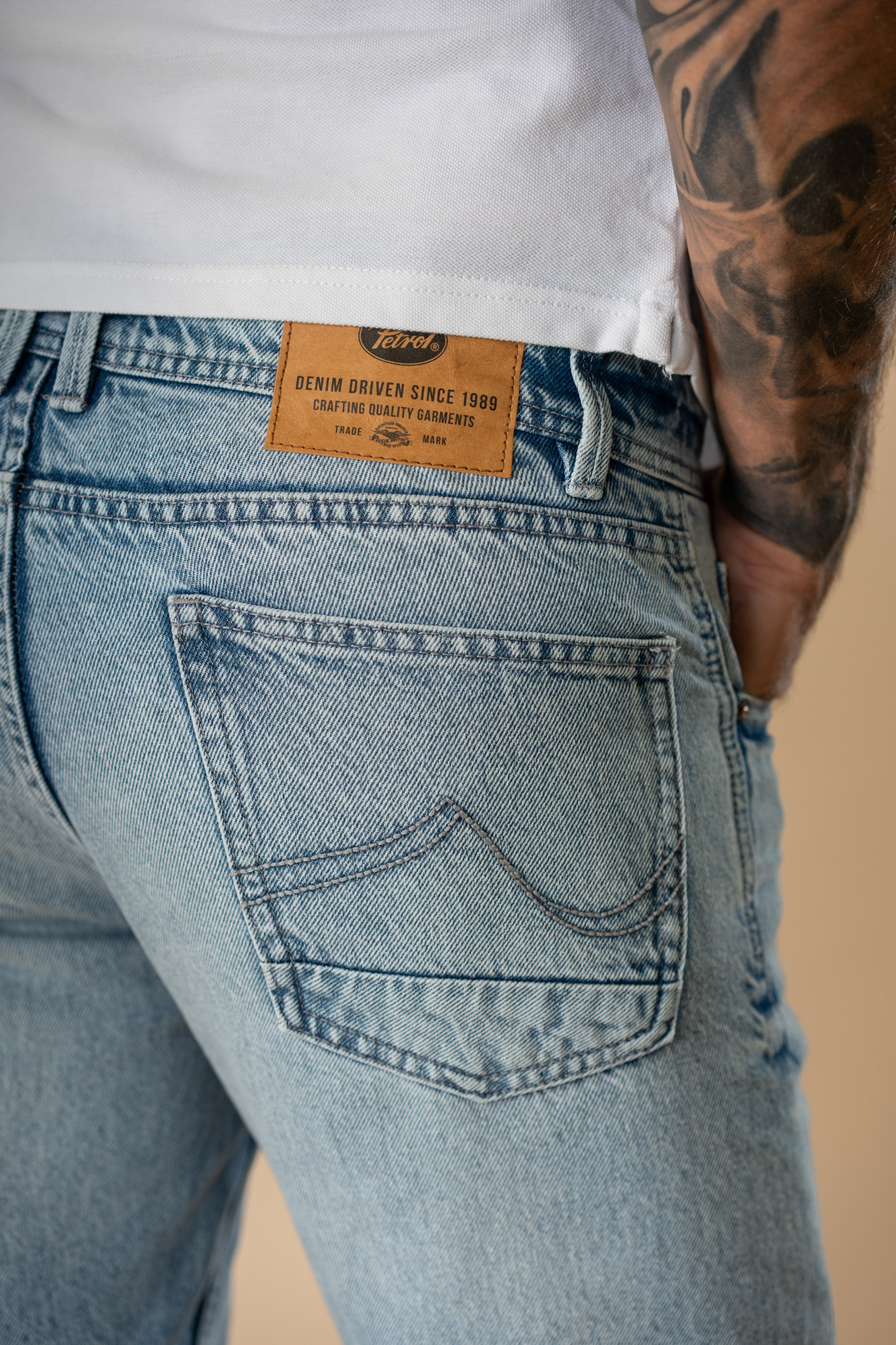 STARLING-VTG Men Denim Straight Fit (5869 Spring Indigo)