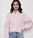 MG Broderie Sleeve Blouse (Pink)