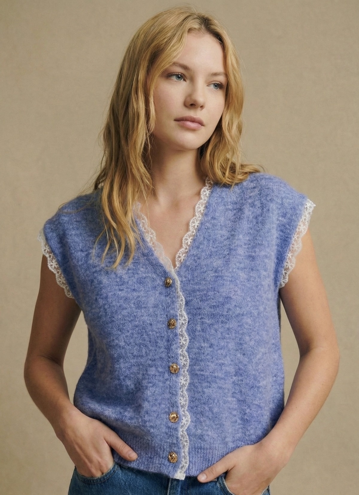 MG GILET (Ocean Blue)