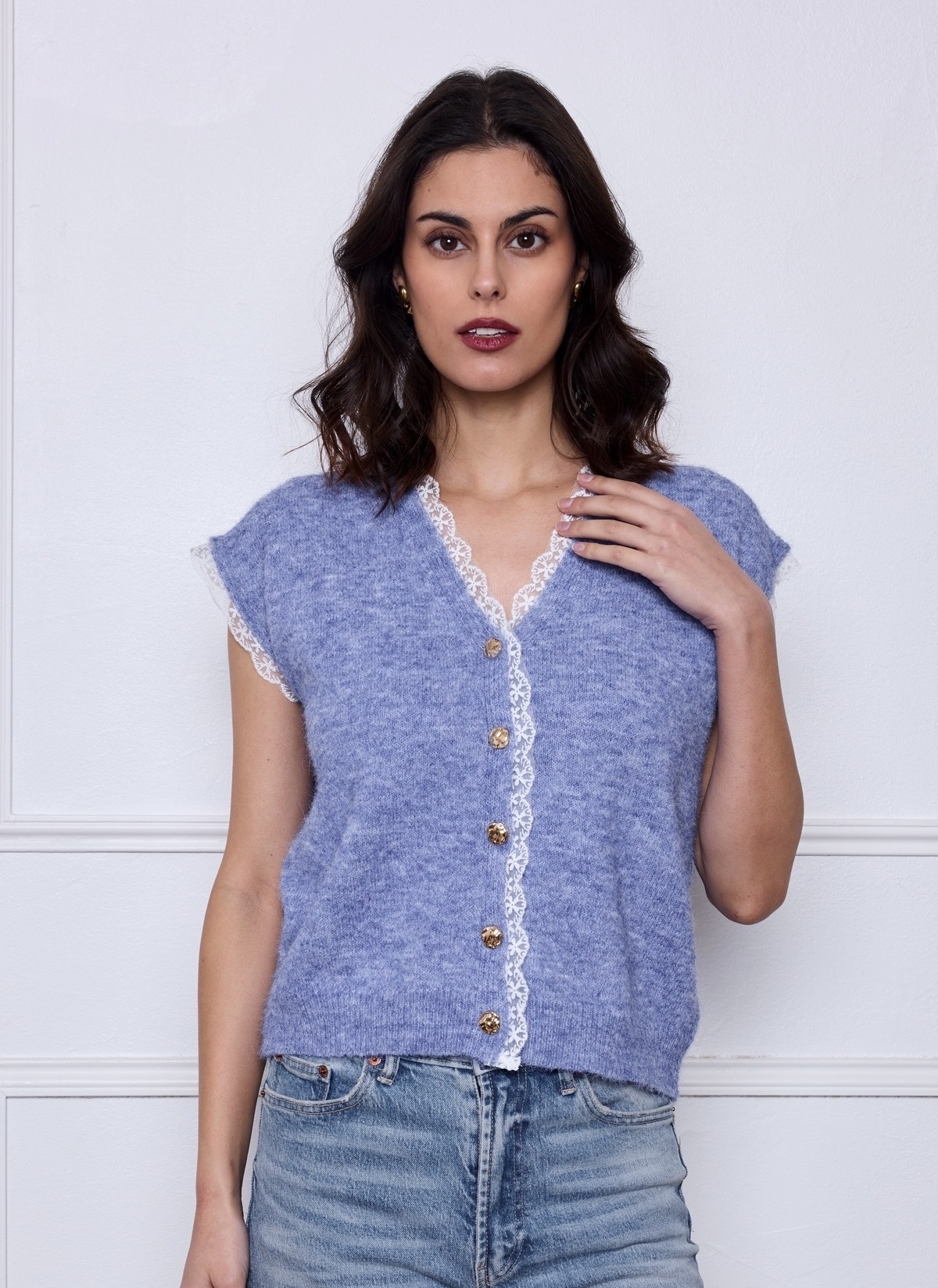 MG GILET (Ocean Blue)