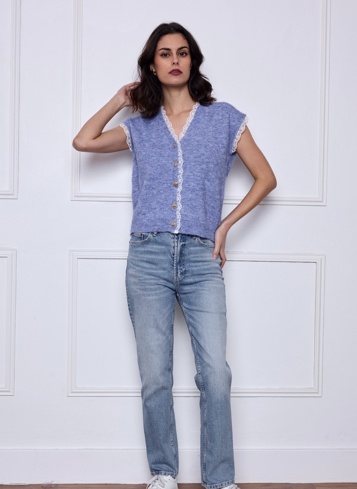 MG GILET (Ocean Blue)