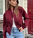 PROM Bomber Jacket (Wine)