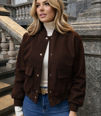 PROM Bomber Jacket (Brown)