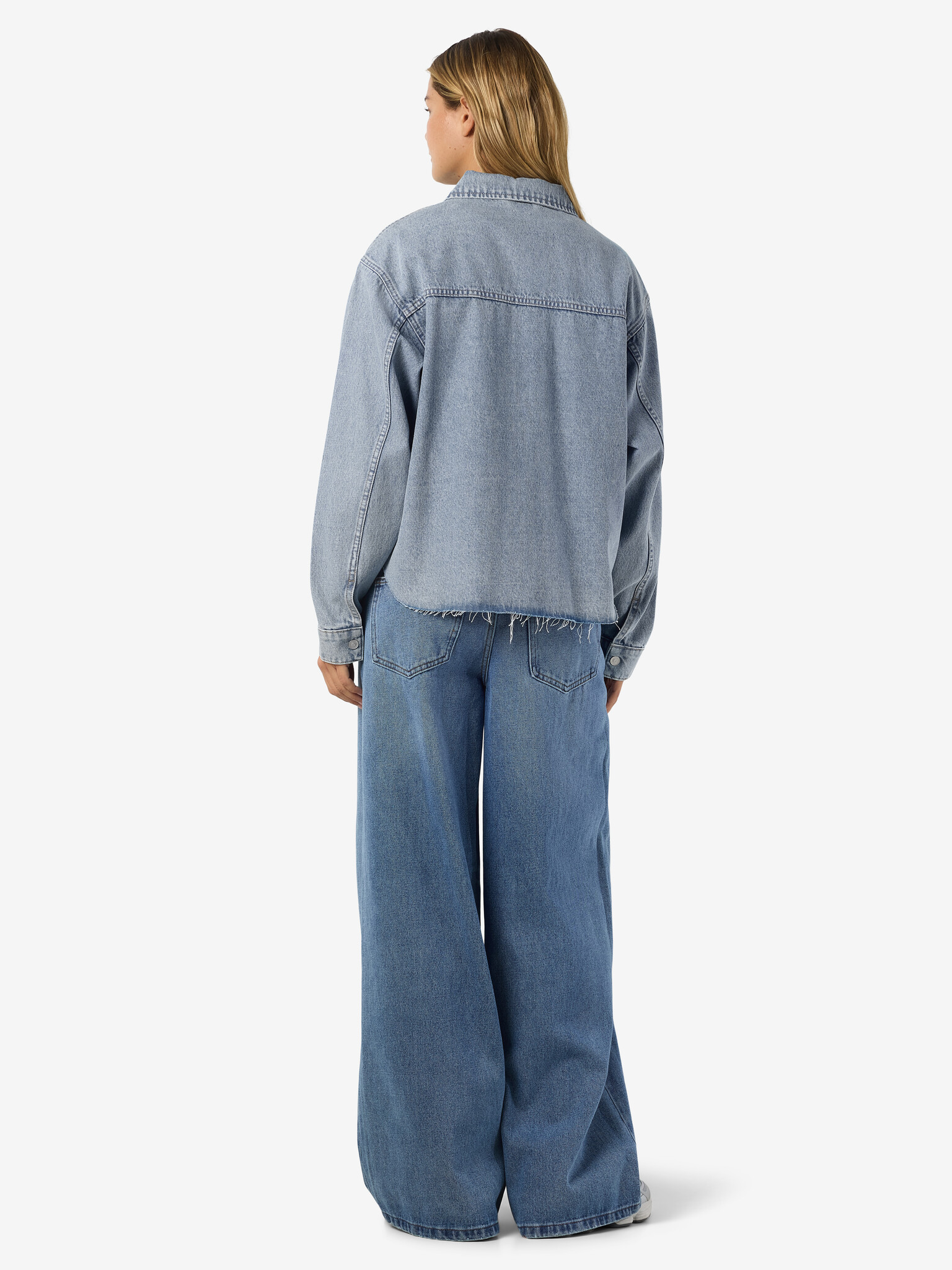 NMALVAL/S DENIM SH SHCKET (LIGHT BLUE DENIM)