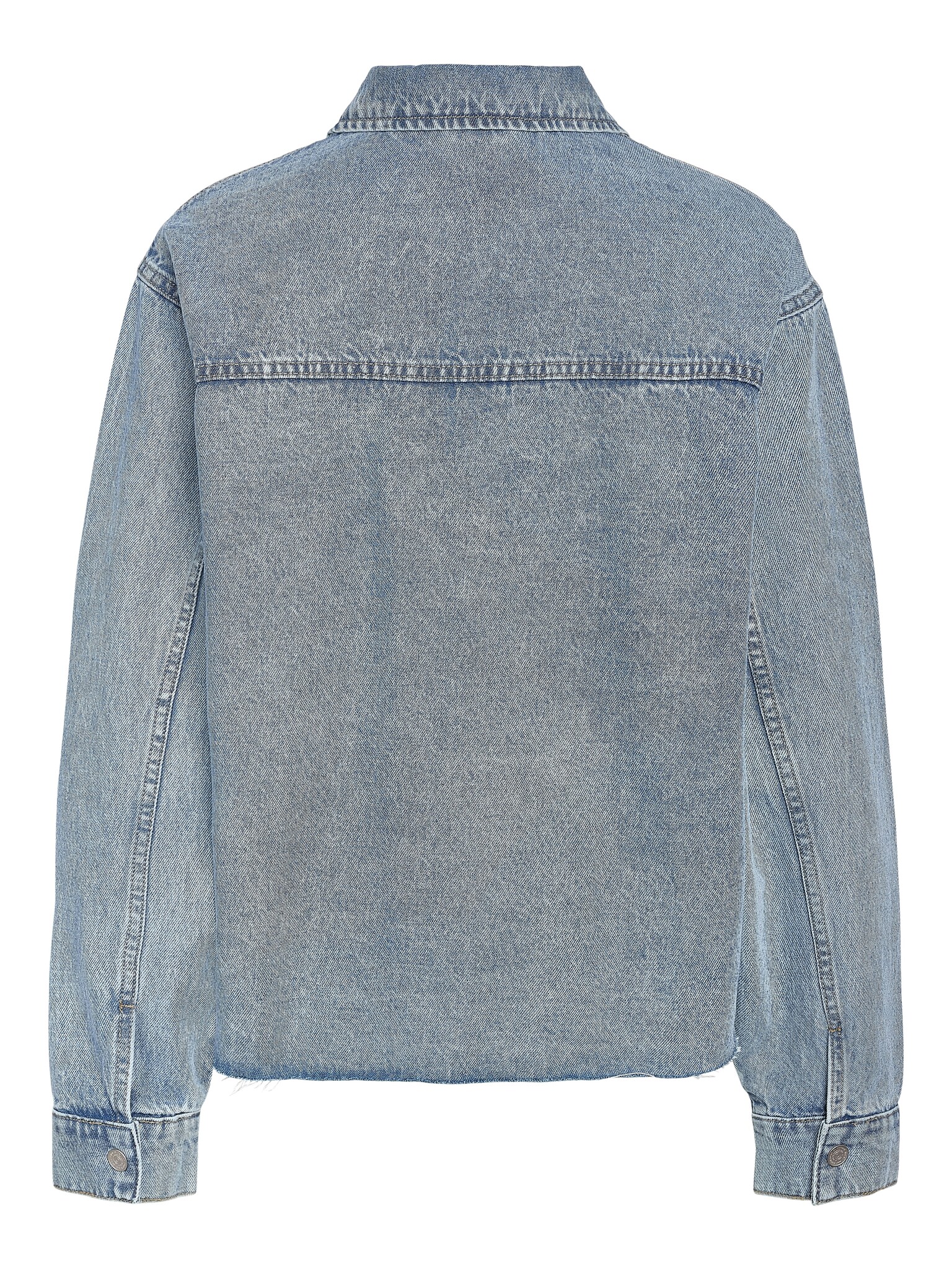 NMALVAL/S DENIM SH SHCKET (LIGHT BLUE DENIM)