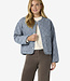 NMCLEO QUILTED DENIM JACKET (LIGHT BLUE DENIM)