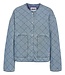 NMCLEO QUILTED DENIM JACKET (LIGHT BLUE DENIM)