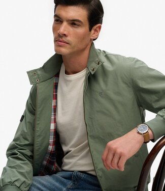 Superdry CLASSIC HARRINGTON JACKET (Lily Pad Green)