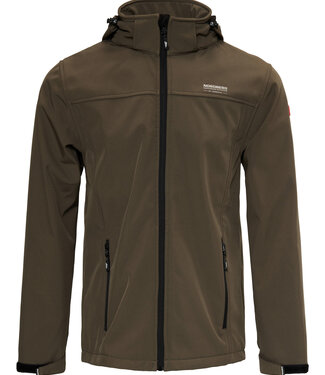 Nordberg ELDGRIM MENS SOFTSHELL JACKET (Army)