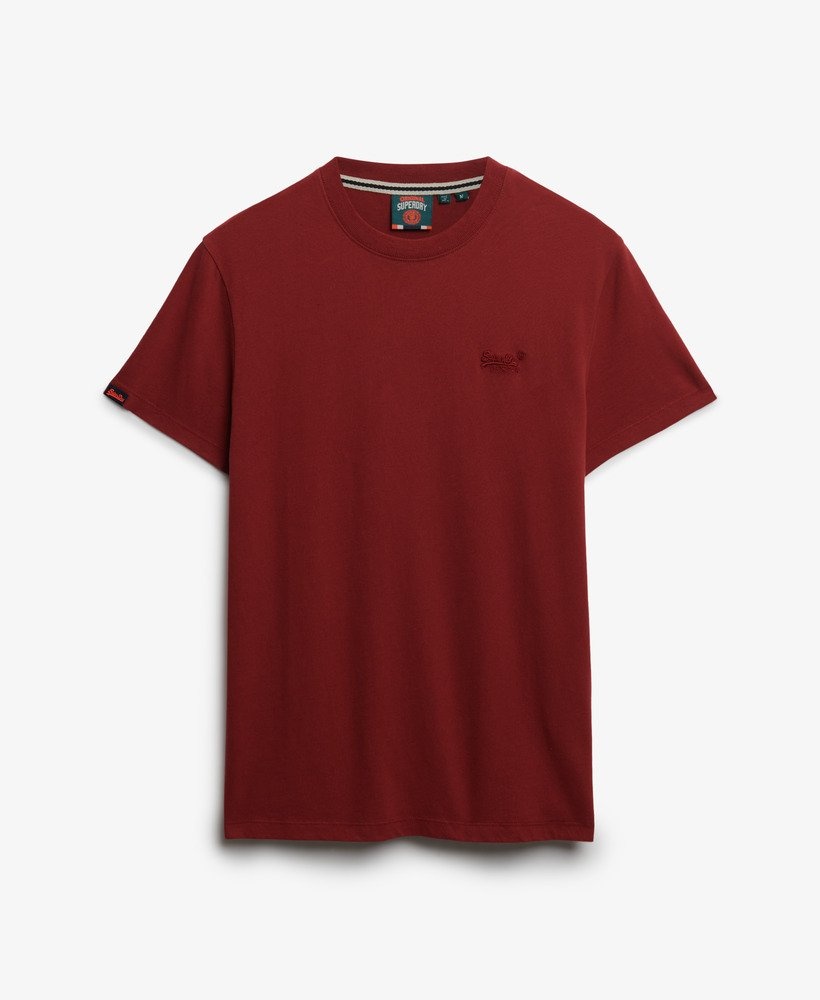 ESSENTIAL LOGO EMB TEE (League Red)