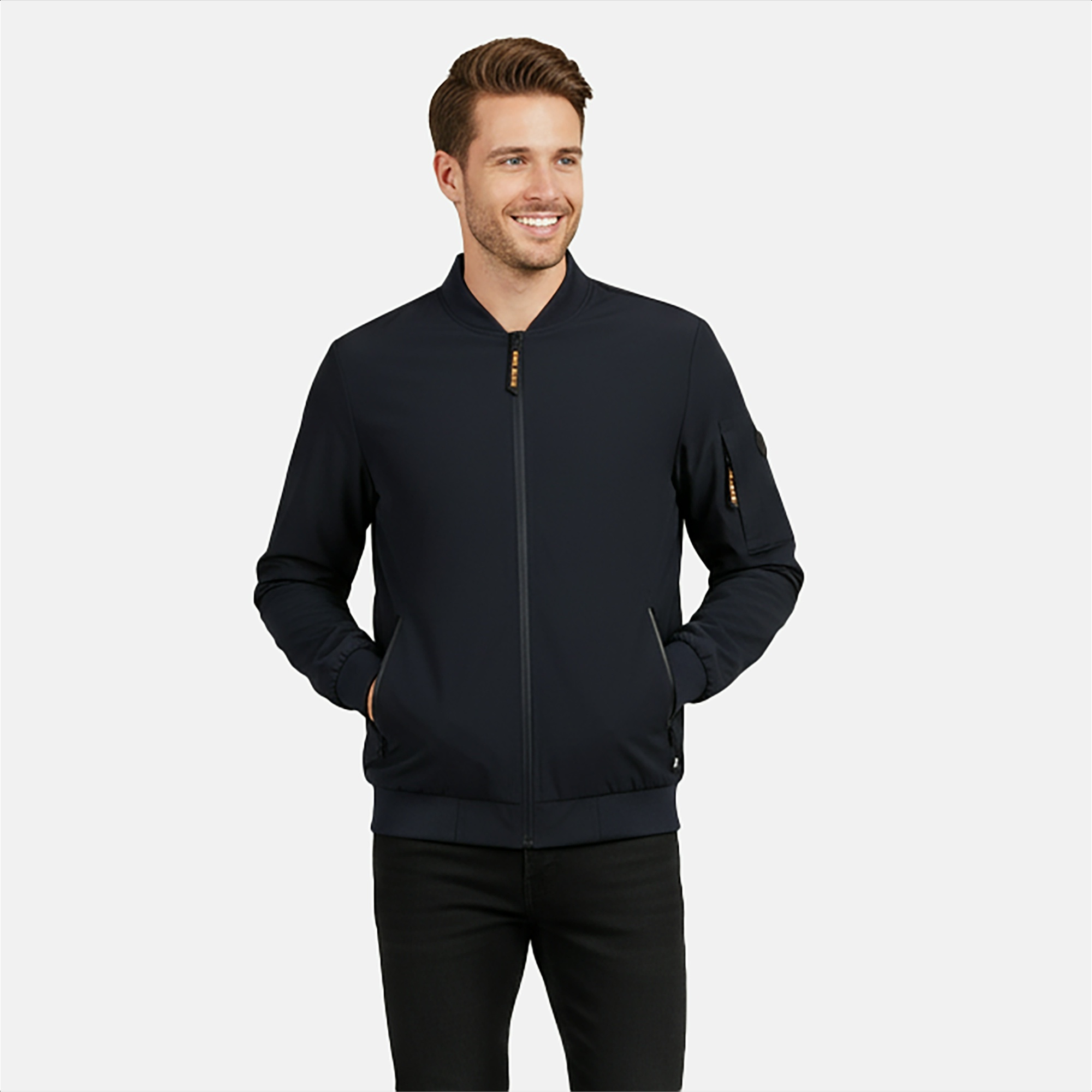 BARNSLEY POLYESTER (NAVY)