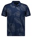 TREVO POLO PRINT (NAVY)