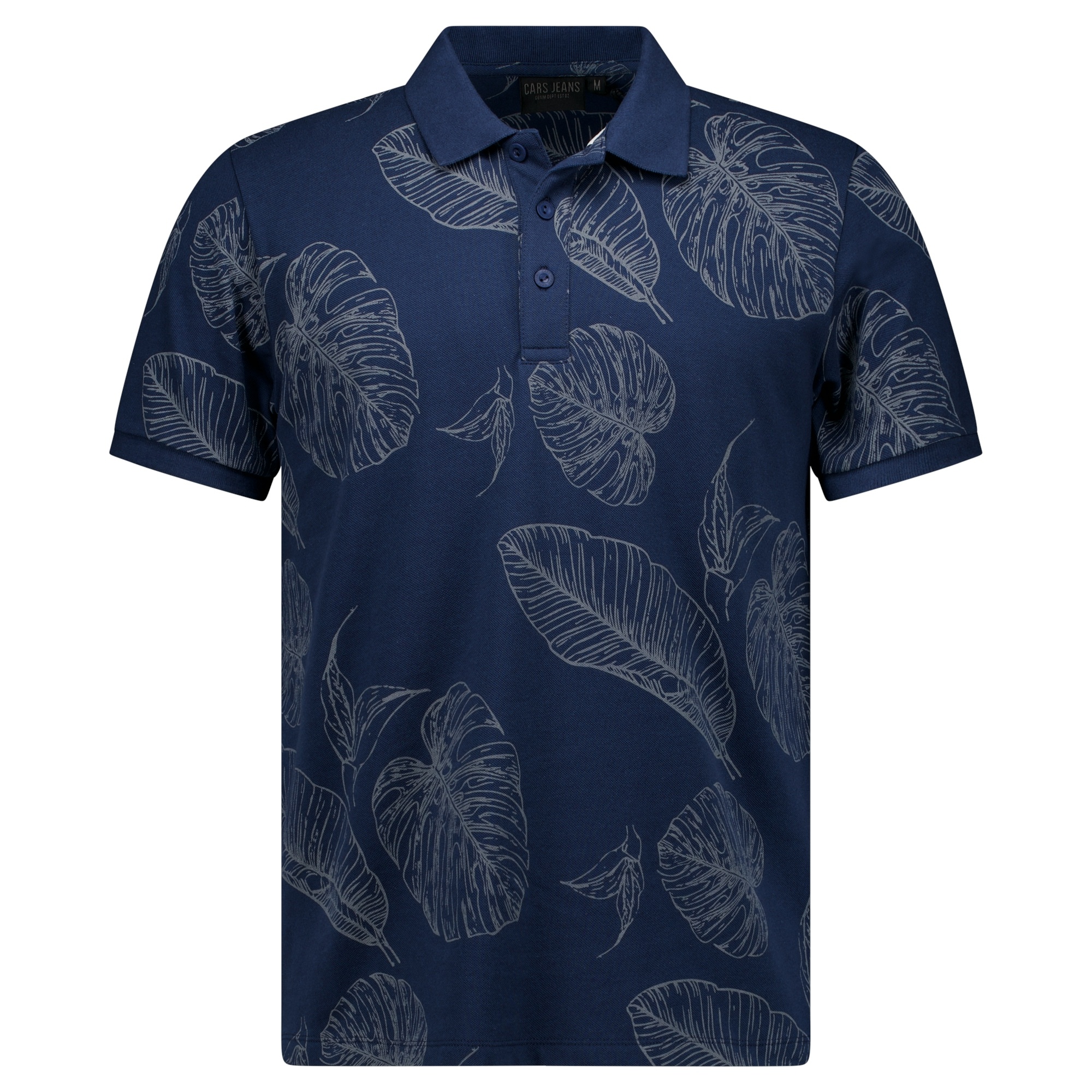 TREVO POLO PRINT (NAVY)