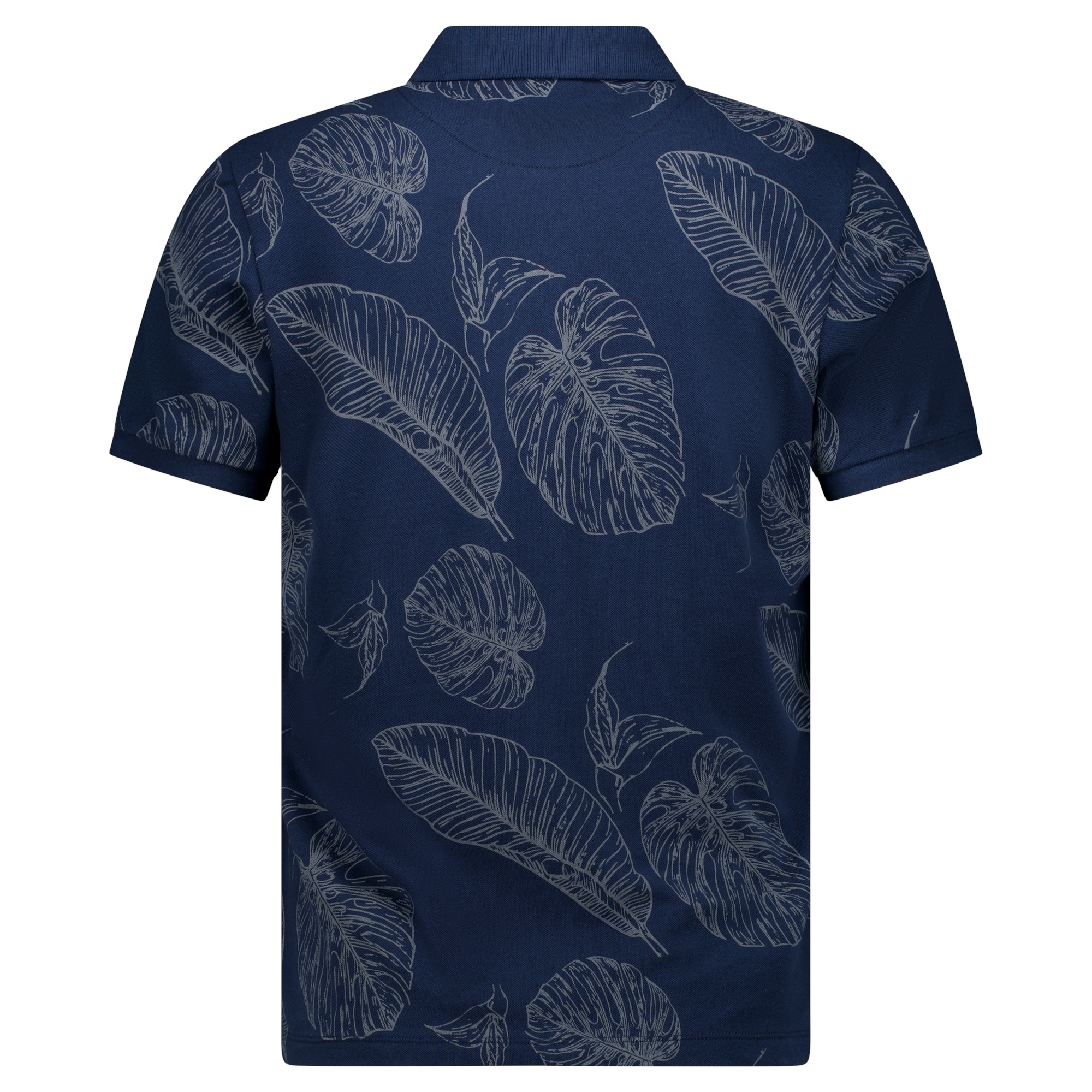 TREVO POLO PRINT (NAVY)