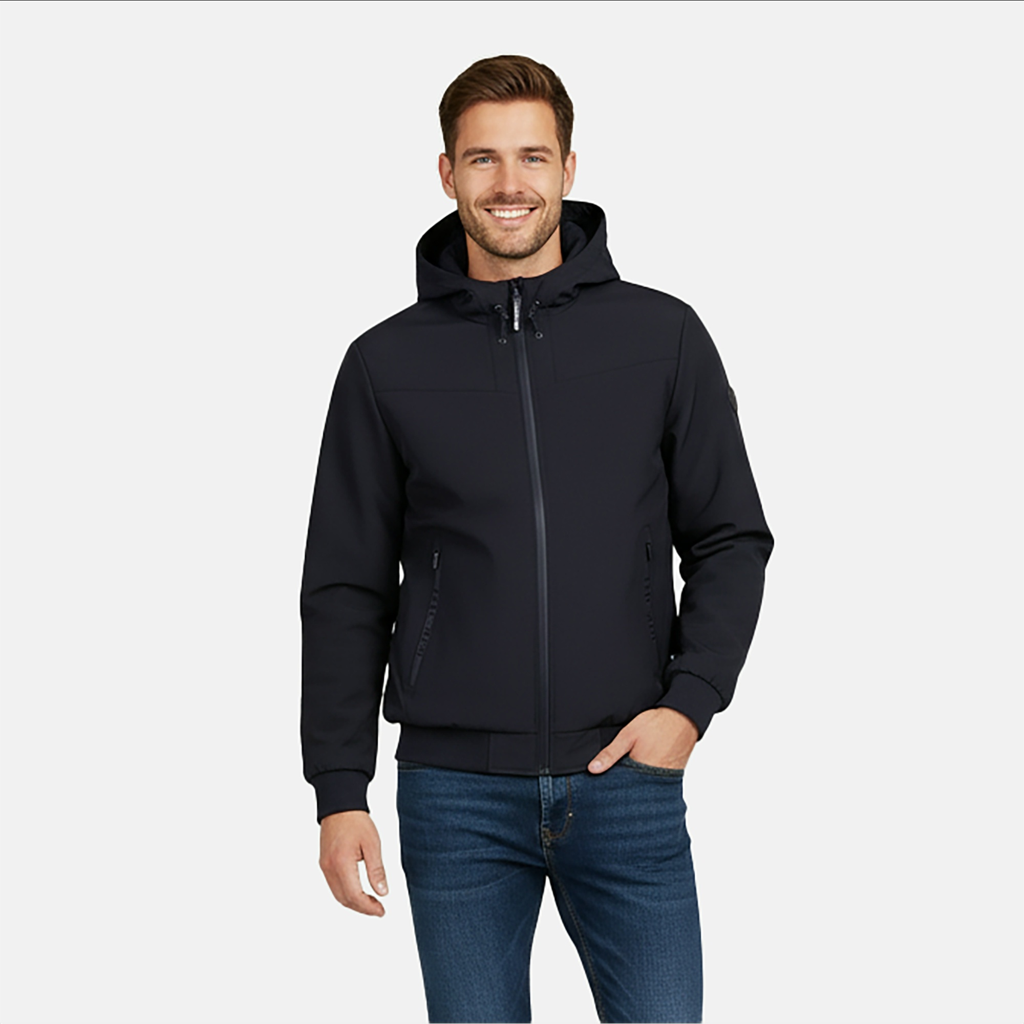 JORYM POLYESTER/ELASTAN (NAVY)