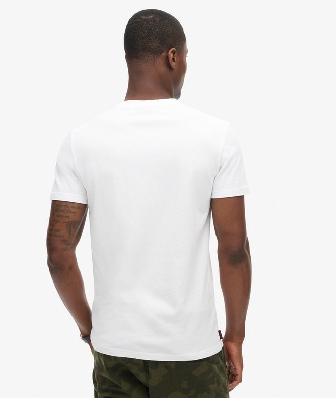 ESSENTIAL LOGO T-SHIRT M1011245A (OPTIC/HAZARD)