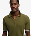 KNITTED TEXTURE S/S POLO M1110458A (CLASSIC OLIVE)