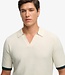 JOHNNY COLLAR KNITTED POLO M1110459A (CLASSIC CREAM)