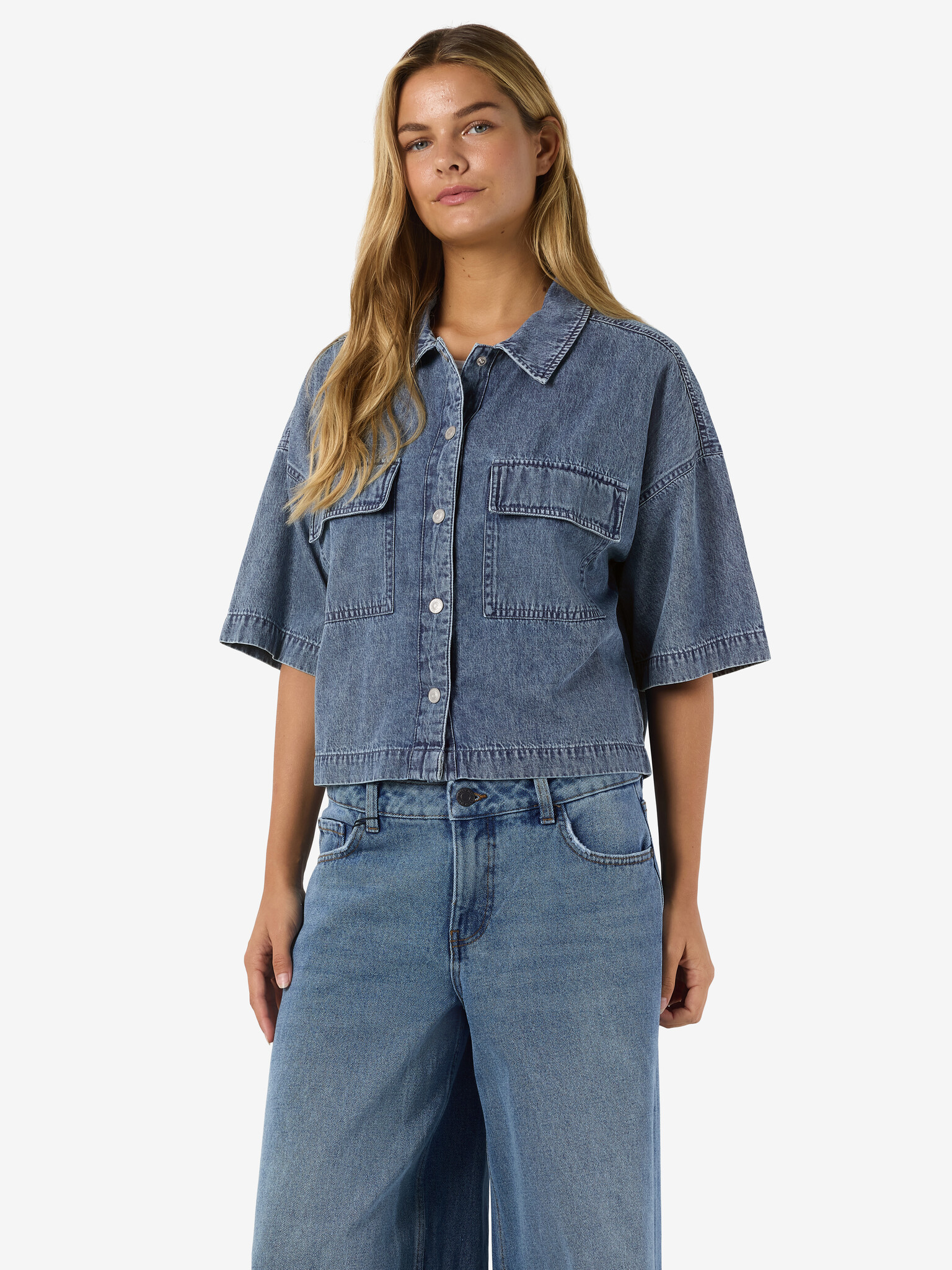 NMENZA S/S REG CROP SHIRT