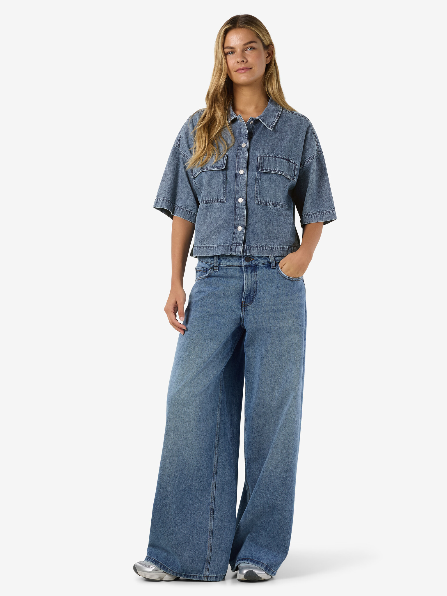 NMENZA S/S REG CROP SHIRT