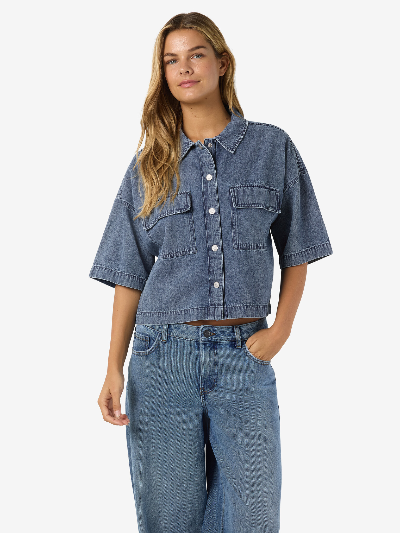NMENZA S/S REG CROP SHIRT