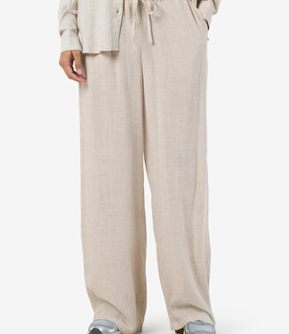 NOISY MAY NMLEILANI NW LOOSE PANTS WVN NOOS (NATURAL)