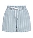 NMKATRI MW ELASTIC BAND SHORTS (MEDIUM BLUE DENIM)