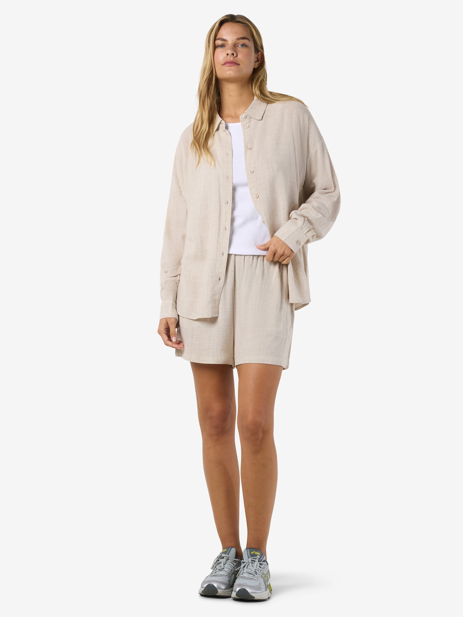 NMLEILANI L/S LOOSE SHIRT WVN NOOS