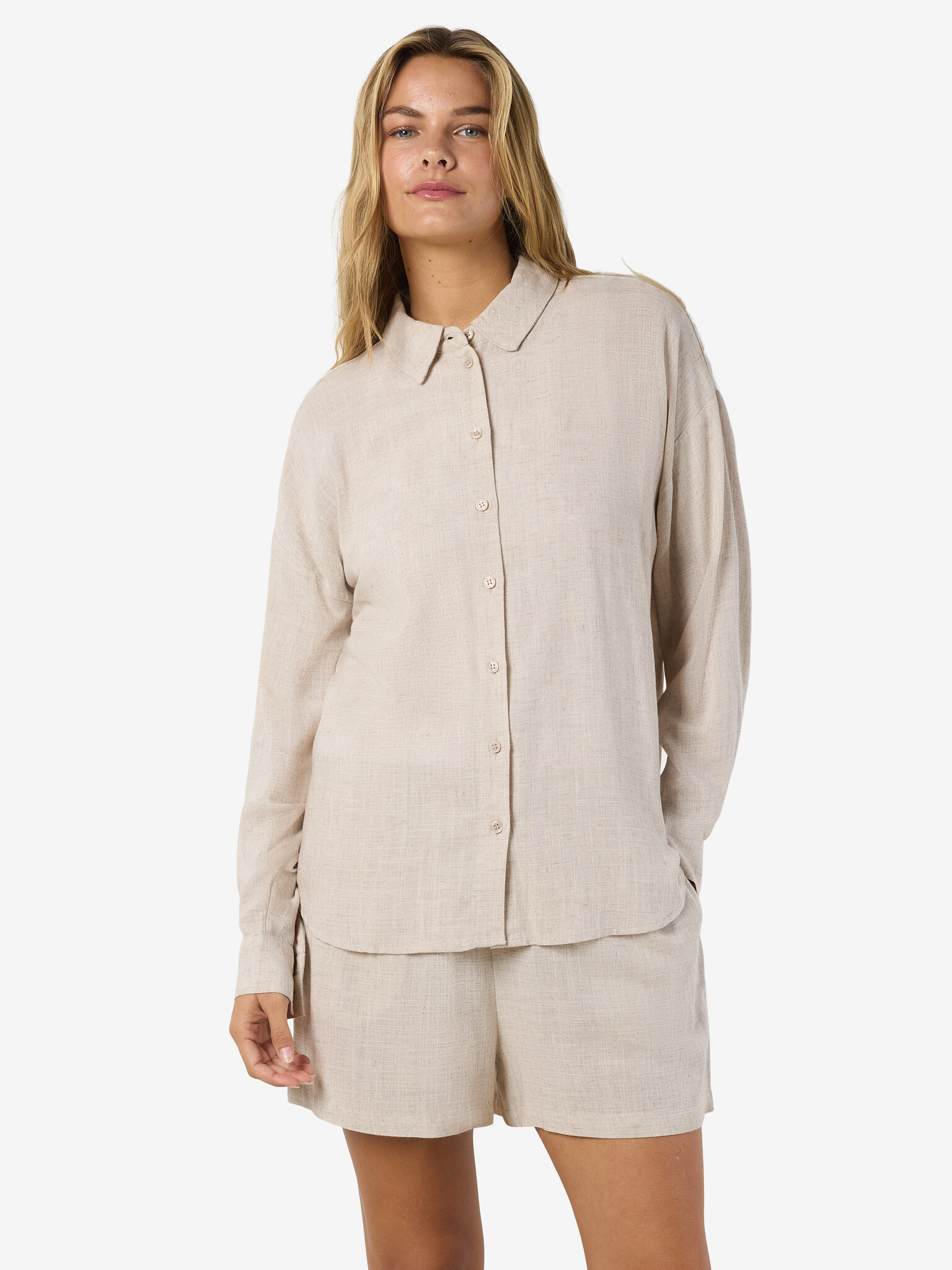 NMLEILANI L/S LOOSE SHIRT WVN NOOS