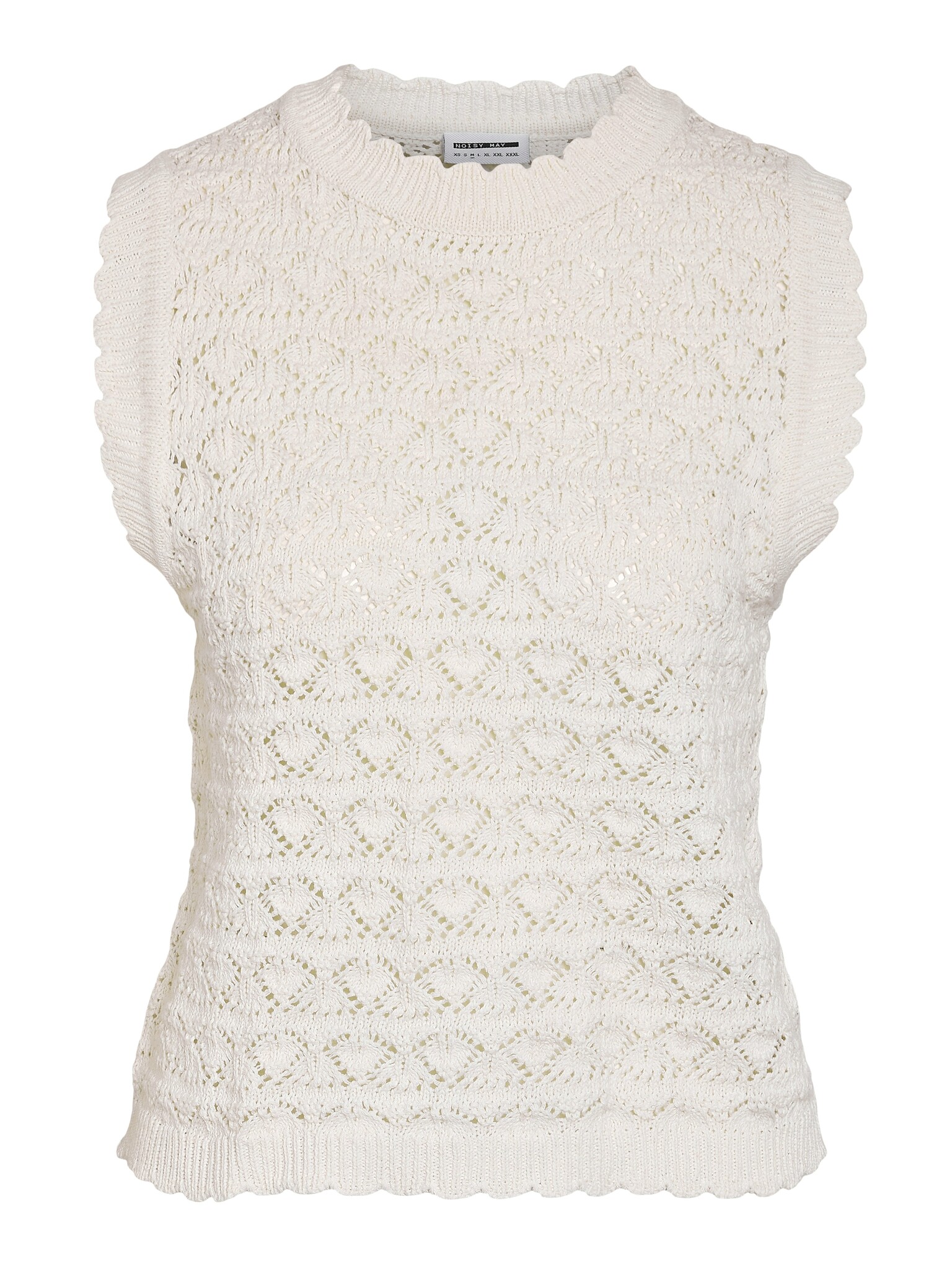 NMLAIKA S/L O-NECK KNIT TOP FWD (BIRCH)