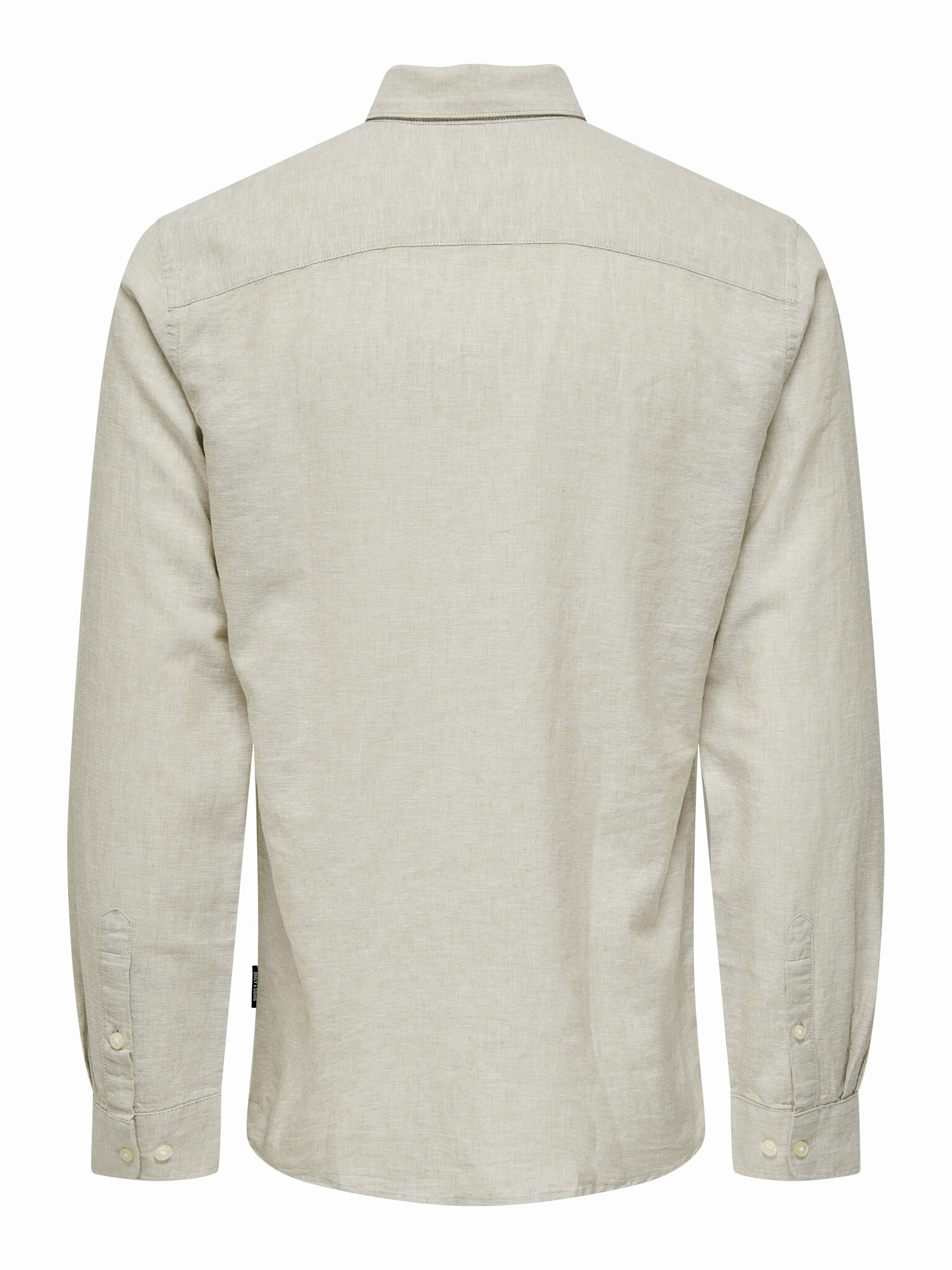 ONSCAIDEN LIFE IS SOLID LINEN BLEND NOOS (CHINCHILLA)