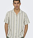 ONSTREV LIFE REG STRIPE SS SHIRT (SEAGRASS/MULTI STRIPE)