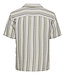 ONSTREV LIFE REG STRIPE SS SHIRT (SEAGRASS/MULTI STRIPE)