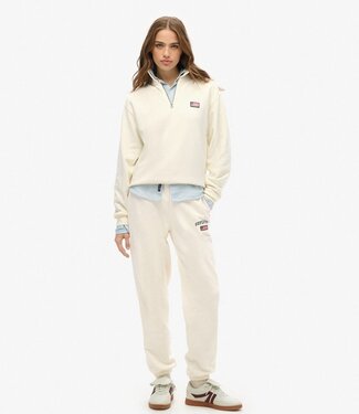 Superdry ATH ESS BOYFRIEND JOGGER (DESERT BONE OFF WHITE