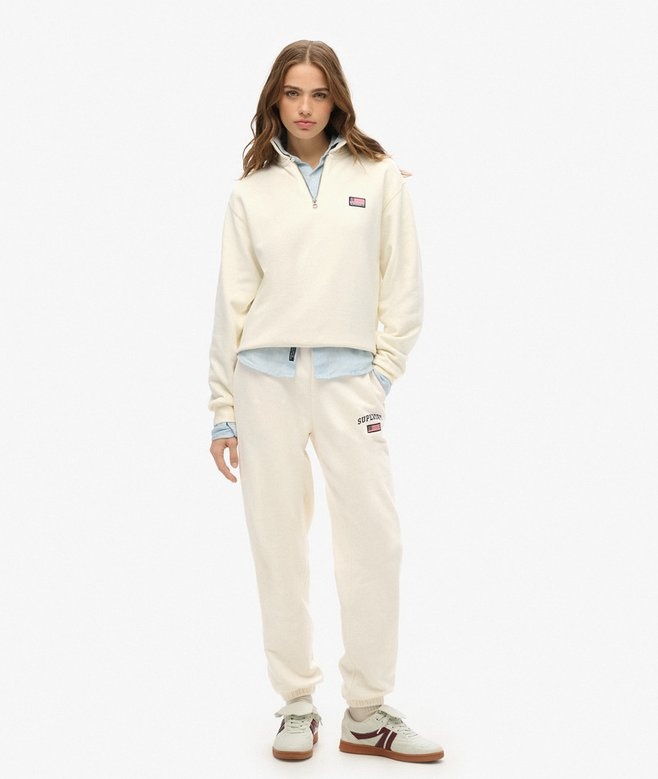 ATH ESS BOYFRIEND JOGGER (DESERT BONE OFF WHITE