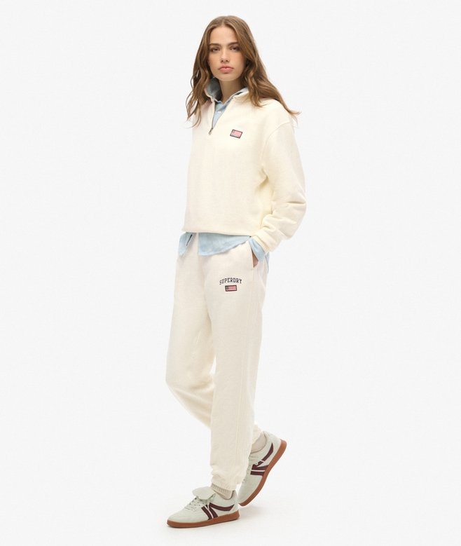 ATH ESS BOYFRIEND JOGGER (DESERT BONE OFF WHITE