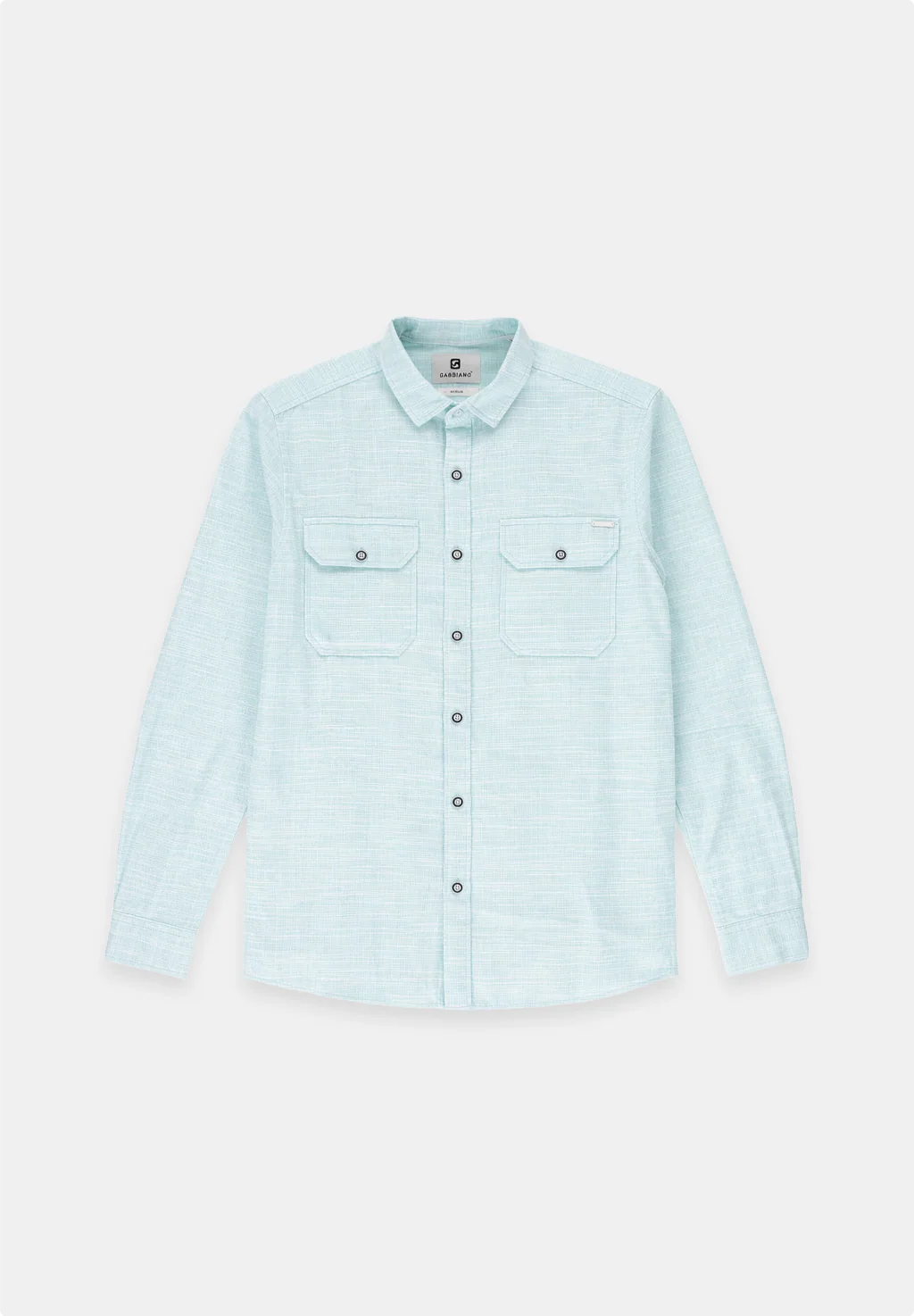 3365315 TIMOR SHIRT LONGSLEEVE SLUB WITH POCKETS  (5888 LAGOON GREEN)