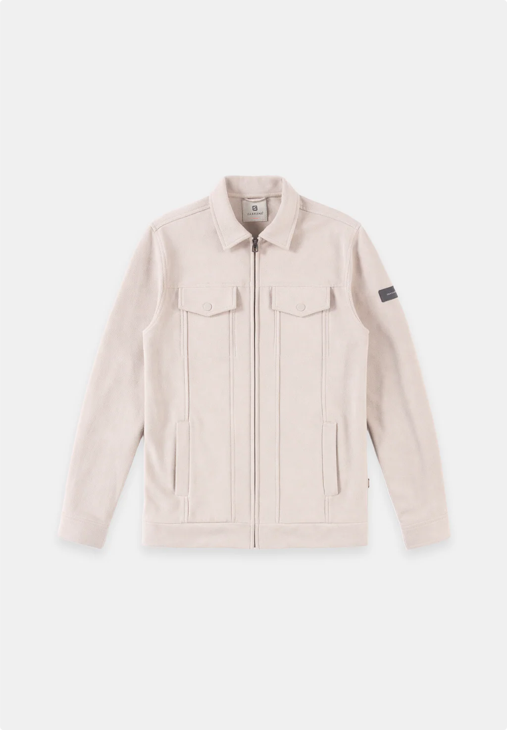 4265407 MARLI CARDIAGN DIAGONAL INTERLOCK TRUCKER (5002 IVORY BONE)