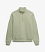 ESSENTIAL LOGO EMB HALF ZIP (DUSTY SAGE)