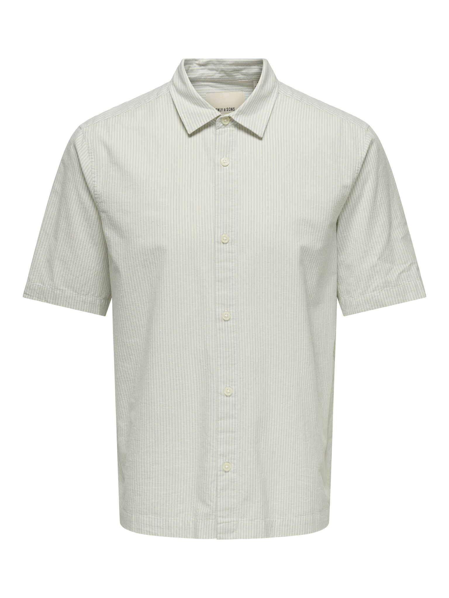ONSROBINSON REG SS 032 SHIRT (BLUE FOG/EGRET)